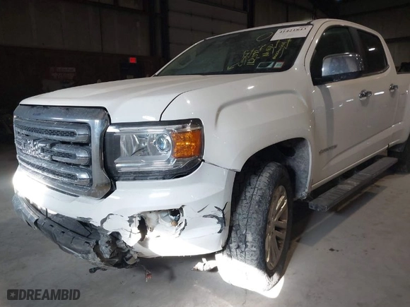 2016 GMC Canyon 4WD SLT with VIN 1GTG6DE31G1284833, listed as a IAAI auction lot 41421843 with 112,593 mi miles. Bid and sale history available at carsss.com. Image 6.