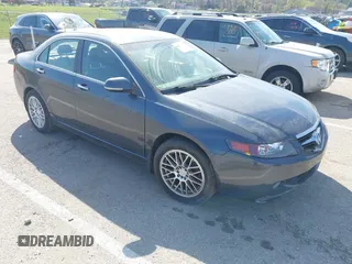 2004 Acura TSX w/Navigation with VIN JH4CL96974C017539, listed as a IAAI auction lot 41918507 with 168,557 mi miles. Bid and sale history available at carsss.com. Image 1.