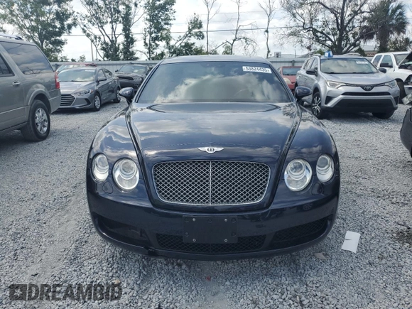 2006 Bentley Flying Spur with VIN SCBBR53W168039849, listed as a Copart auction lot 53824435 with 62,969 mi miles and Salvage Title. Bid and sale history available at DreamBid. Image 5.
