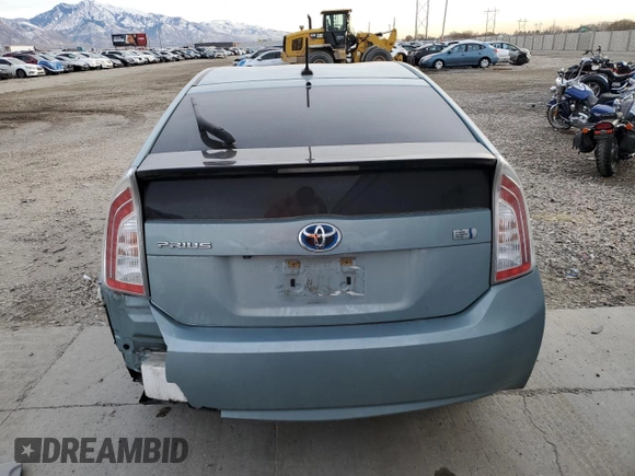 2014 Toyota Prius Four with VIN JTDKN3DU2E1764913, listed as a Copart auction lot 85496434 with 118,359 mi miles and Salvage Title. Bid and sale history available at carsss.com. Image 6.