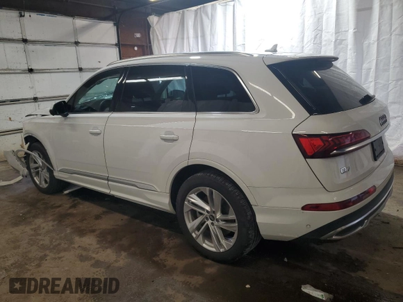 2024 Audi Q7 Premium Plus with VIN WA1LXBF75RD008152, listed as a Copart auction lot 61491185 with Not provided miles and Clean title. Bid and sale history available at DreamBid. Image 2.