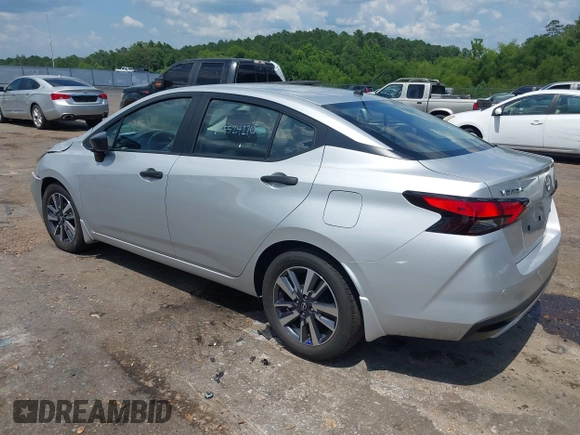 2024 Nissan Versa S with VIN 3N1CN8DV0RL820066, listed as a IAAI auction lot 42563864 with 38,749 mi miles and . Bid and sale history available at DreamBid. Image 3.