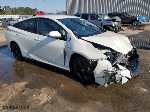 2017 Toyota Prius Two with VIN JTDKARFU7H3049016, listed as a Copart auction lot 46653295 with 61,106 mi miles and Salvage Title. Bid and sale history available at carsss.com. Image 4.