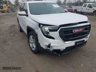 2024 GMC Terrain SLE with VIN 3GKALTEG9RL377059, listed as a IAAI auction lot 41792446 with 11,930 mi miles. Bid and sale history available at carsss.com. Image 6.