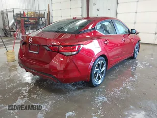 2024 Nissan Sentra SV with VIN 3N1AB8CV1RY366107, listed as a IAAI auction lot 41714847 with 7,983 mi miles and . Bid and sale history available at DreamBid. Image 4.