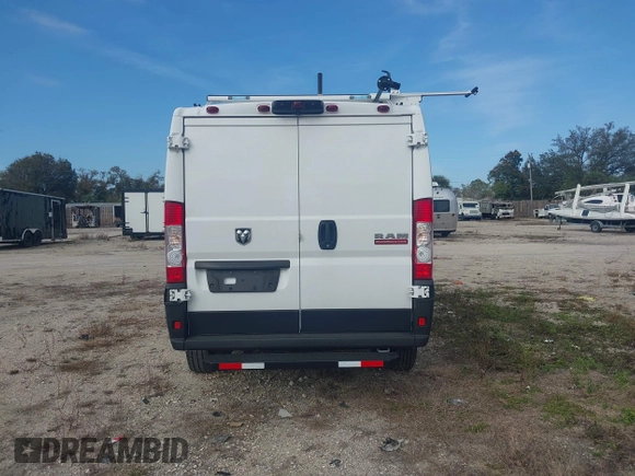 2022 Ram ProMaster Cargo with VIN 3C6LRVNG6NE127928, listed as a IAAI auction lot 41499671 with 36,846 mi miles and . Bid and sale history available at DreamBid. Image 17.