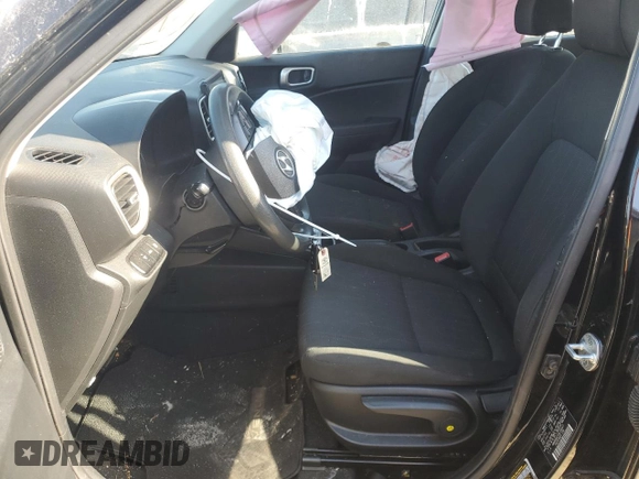 2022 Hyundai Venue SE with VIN KMHRB8A31NU186507, listed as a Copart auction lot 89198035 with Not Provided miles and Salvage Title. Bid and sale history available at DreamBid. Image 7.