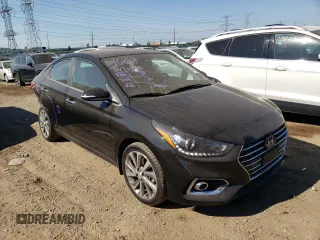 2021 Hyundai Accent Limited with VIN 3KPC34A63ME145285, listed as a Copart auction lot 70194953 with 34,275 mi miles. Bid and sale history available at carsss.com. Image 4.