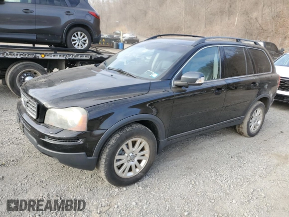 2008 Volvo XC90 I6 with VIN YV4CM982481461717, listed as a Copart auction lot 49068325 with 200,743 mi miles and Clean Title. Bid and sale history available at carsss.com. Image 1.