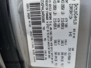 2004 Dodge Caravan SXT z VIN 2D4GP44L84R503005, wystawiony jako Copart lot #46850405 z przebiegiem 138 542 mil mil oraz Czysty tytuł • Clean title. Historia ofert i sprzedaży dostępna na DreamBid. Obrazek 13.