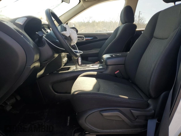 2020 Nissan Pathfinder S with VIN 5N1DR2AN7LC596798, listed as a Copart auction lot 49574785 with 99,769 mi miles and Salvage title. Bid and sale history available at DreamBid. Image 7.