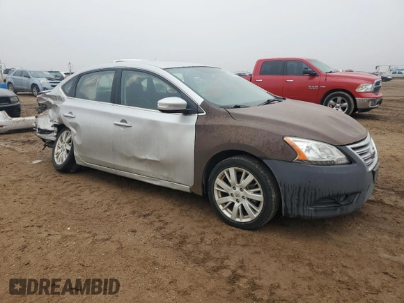 2015 Nissan Sentra SL with VIN 3N1AB7AP0FY344836, listed as a Copart auction lot 43078125 with 89,423 mi miles and Salvage Title. Bid and sale history available at DreamBid. Image 4.
