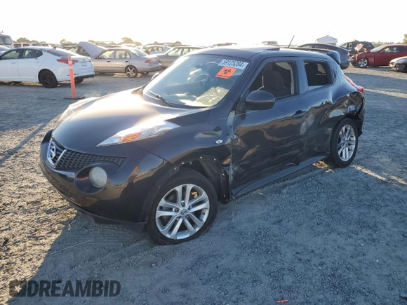2014 Nissan Juke SV with VIN JN8AF5MV8ET364795, listed as a Copart auction lot 59125284 with Not Provided miles and Salvage Title. Bid and sale history available at DreamBid. Image 1.