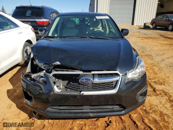 2012 Subaru Impreza Wagon 2.0i Premium with VIN JF1GPAD66CG242887, listed as a Copart auction lot 87411114 with 0 mi miles and Salvage Title. Bid and sale history available at carsss.com. Image 5.