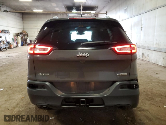 2014 Jeep Cherokee Latitude with VIN 1C4PJMCS4EW175520, listed as a Copart auction lot 55410455 with 213,632 mi miles and Clean Title. Bid and sale history available at DreamBid. Image 6.