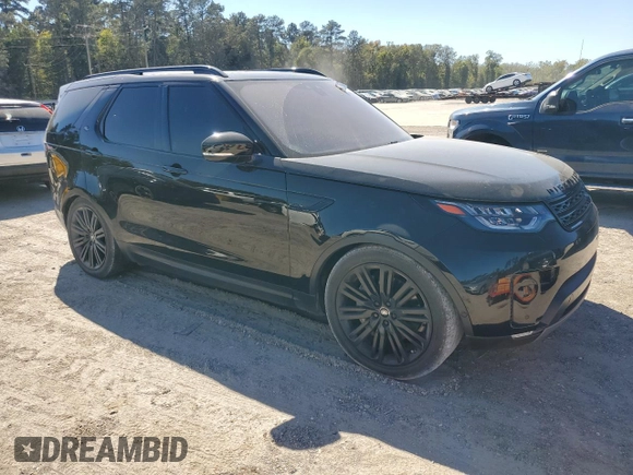 2018 Land Rover Discovery HSE Luxury with VIN SALRT2RV6JA078943, listed as a Copart auction lot 76582804 with Not Provided miles and Salvage Title. Bid and sale history available at DreamBid. Image 4.