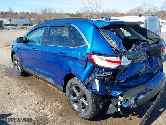 2022 Ford Edge SEL with VIN 2FMPK4J94NBA11386, listed as a IAAI auction lot 41694534 with 75,970 mi miles. Bid and sale history available at carsss.com. Image 3.