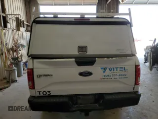 2017 Ford F-150 XL with VIN 1FTEX1CF0HKE13821, listed as a Copart auction lot 52849845 with 104,052 mi miles and Salvage Title. Bid and sale history available at carsss.com. Image 6.