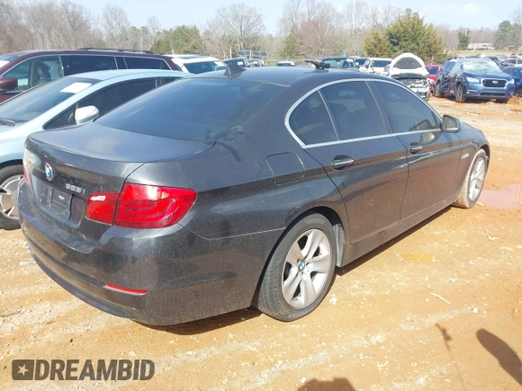 2013 BMW 5 Series 528i with VIN WBAXG5C52DD230018, listed as a IAAI auction lot 41726652 with 85,481 mi miles and . Bid and sale history available at carsss.com. Image 4.