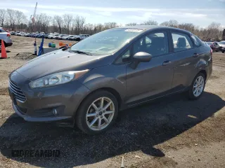 2017 Ford Fiesta SE with VIN 3FADP4BJ7HM136764, listed as a Copart auction lot 50699105 with 66,265 mi miles and Salvage Title. Bid and sale history available at carsss.com. Image 1.