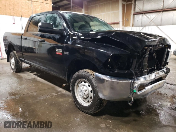 2012 Ram 2500 ST with VIN 3C6TD5CT4CG289296, listed as a Copart auction lot 53002695 with 101,427 mi miles and Salvage Title. Bid and sale history available at carsss.com. Image 4.