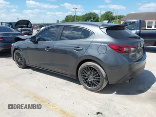 2015 Mazda 3 S Grand Touring with VIN JM1BM1M34F1258936, listed as a IAAI auction lot 42071464 with 100,933 mi miles and . Bid and sale history available at DreamBid. Image 3.