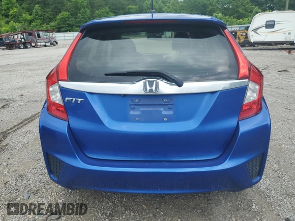 2016 Honda Fit EX with VIN JHMGK5H7XGX041744, listed as a Copart auction lot 60459835 with 76,698 mi miles and Salvage title. Bid and sale history available at DreamBid. Image 6.