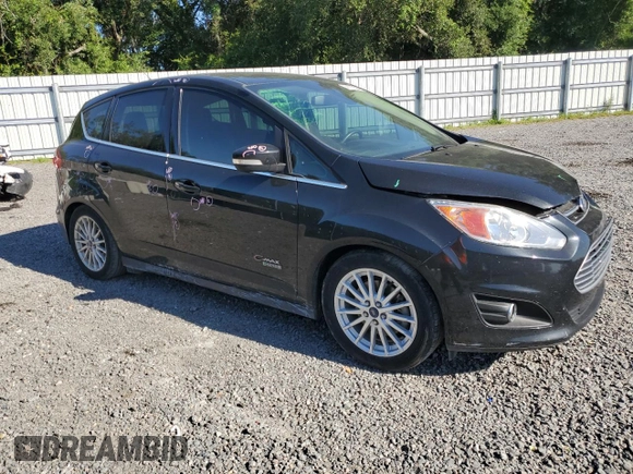 2015 Ford C-Max Energi SEL with VIN 1FADP5CU7FL109142, listed as a Copart auction lot 56117564 with 100,004 mi miles. Bid and sale history available at carsss.com. Image 4.