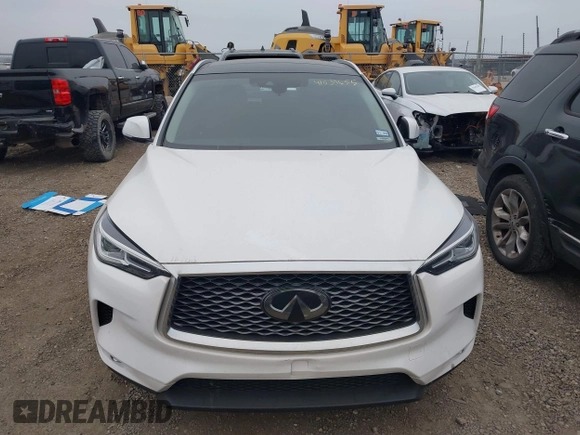 2020 Infiniti QX50 Autograph with VIN 3PCAJ5M1XLF115017, listed as a IAAI auction lot 41531655 with 40,824 mi miles and . Bid and sale history available at DreamBid. Image 12.