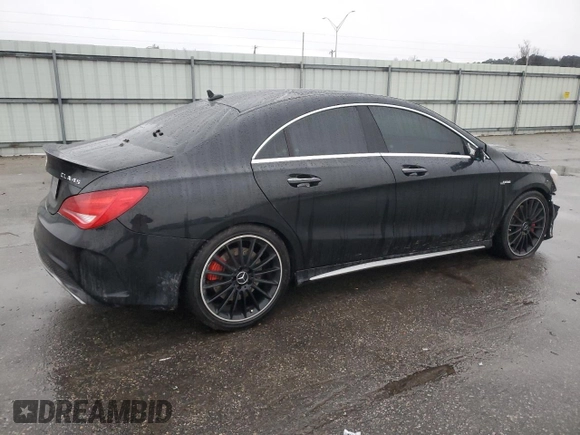 2016 Mercedes-Benz CLA 45 AMG with VIN WDDSJ5CB4GN347432, listed as a Copart auction lot 42567015 with 96,945 mi miles and Salvage Title. Bid and sale history available at DreamBid. Image 3.