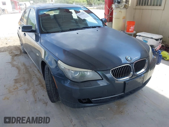 2008 BMW 5 Series 528xi with VIN WBANV13548CZ52379, listed as a IAAI auction lot 42179204 with 152,814 mi miles. Bid and sale history available at carsss.com. Image 1.