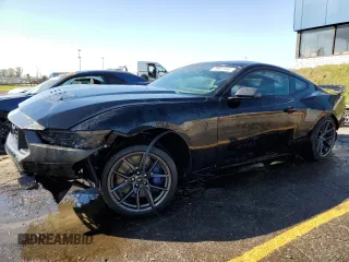2024 Ford Mustang Dark Horse with VIN 1FA6P8R01R5505946, listed as a Copart auction lot 76901344 with 1,162 mi miles and Salvage Title. Bid and sale history available at carsss.com. Image 1.