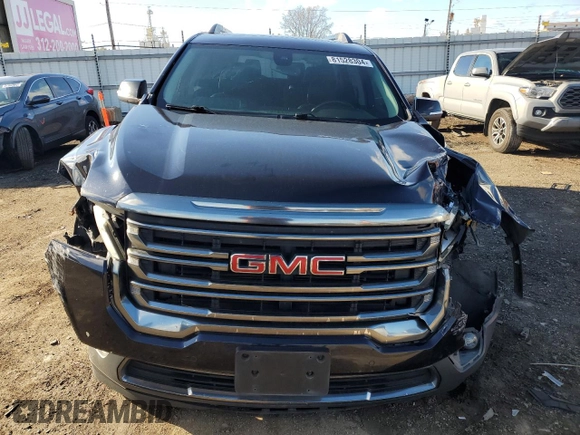 2021 GMC Acadia AT4 with VIN 1GKKNLLS7MZ159564, listed as a Copart auction lot 81528304 with 90,636 mi miles and Salvage Title. Bid and sale history available at carsss.com. Image 5.