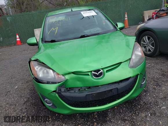 2011 Mazda 2 Sport with VIN JM1DE1HZ1B0119805, listed as a IAAI auction lot 41934481 with 122,679 mi miles. Bid and sale history available at carsss.com. Image 6.