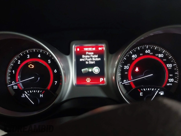 2016 Dodge Journey R/T with VIN 3C4PDDEG9GT244565, listed as a IAAI auction lot 42429323 with 108,192 mi miles and . Bid and sale history available at DreamBid. Image 7.