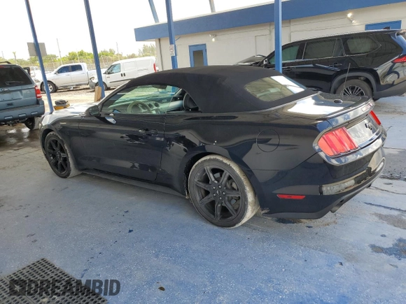 2017 Ford Mustang EcoBoost Premium with VIN 1FATP8UHXH5218703, listed as a Copart auction lot 62640085 with 67,651 mi miles and Salvage title. Bid and sale history available at DreamBid. Image 2.