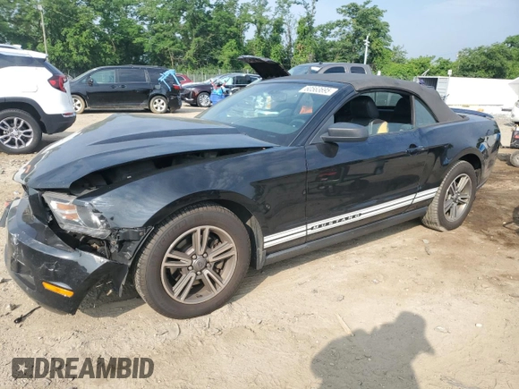 2011 Ford Mustang V6 with VIN 1ZVBP8EMXB5143569, listed as a Copart auction lot 60563695 with 233,975 mi miles and Salvage title. Bid and sale history available at DreamBid. Image 1.