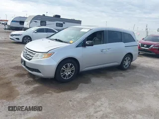 2013 Honda Odyssey EX-L with VIN 5FNRL5H69DB022042, listed as a IAAI auction lot 41902796 with 178,198 mi miles and . Bid and sale history available at carsss.com. Image 14.