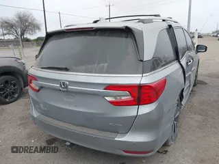 2019 Honda Odyssey Elite with VIN 5FNRL6H94KB109442, listed as a IAAI auction lot 41613350 with 75,986 mi miles and . Bid and sale history available at DreamBid. Image 4.
