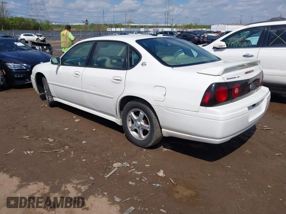 2005 Chevrolet Impala LS z VIN 2G1WH52K159335126, wystawiony jako IAAI lot #42013220 z przebiegiem 139 501 mil mil oraz . Historia ofert i sprzedaży dostępna na DreamBid. Obrazek 3.