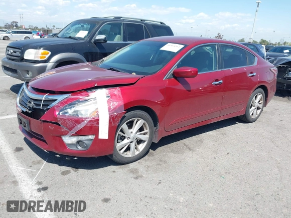 2015 Nissan Altima SV with VIN 1N4AL3AP0FC170249, listed as a IAAI auction lot 41964262 with 141,830 mi miles and . Bid and sale history available at carsss.com. Image 2.