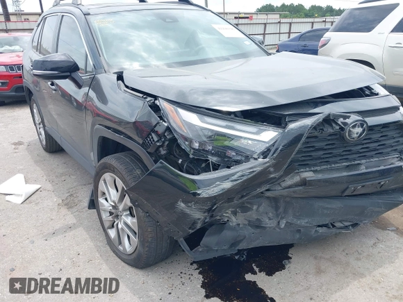 2023 Toyota RAV4 XLE Premium with VIN 2T3C1RFV9PC250006, listed as a IAAI auction lot 42298396 with 17,309 mi miles and . Bid and sale history available at DreamBid. Image 6.