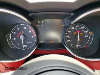 2020 Alfa Romeo Stelvio Sport z VIN ZASPAJAN5L7C75684, wystawiony jako Copart lot #54244135 z przebiegiem 63 941 mil mil oraz Szkoda całkowita • Salvage title. Historia ofert i sprzedaży dostępna na DreamBid. Obrazek 9.