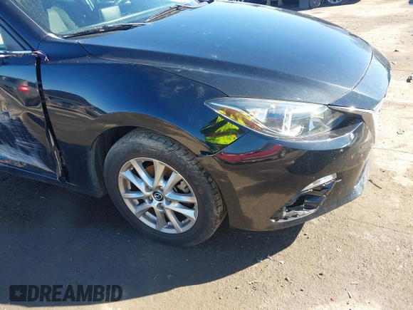 2016 Mazda 3 i Sport with VIN 3MZBM1K70GM268869, listed as a IAAI auction lot 41445402 with 167,492 mi miles and . Bid and sale history available at DreamBid. Image 18.
