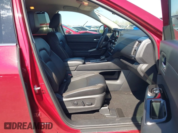 2023 Nissan Pathfinder SL with VIN 5N1DR3CC8PC251318, listed as a IAAI auction lot 42231262 with 22,039 mi miles and . Bid and sale history available at DreamBid. Image 5.