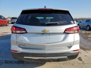 2022 Chevrolet Equinox LT with VIN 3GNAXKEV2NL212058, listed as a Copart auction lot 50015495 with 44,651 mi miles and Salvage Title. Bid and sale history available at DreamBid. Image 6.