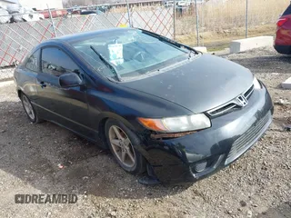 2008 Honda Civic Cpe LX with VIN 2HGFG12608H545783, listed as a IAAI auction lot 41967603 with 0 mi miles. Bid and sale history available at carsss.com. Image 1.