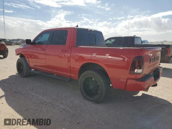 2018 Ram 1500 Night with VIN 1C6RR7MT1JS145782, listed as a Copart auction lot 48660115 with 213,838 mi miles and Salvage Title. Bid and sale history available at carsss.com. Image 2.