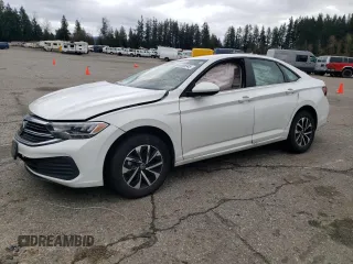 2023 Volkswagen Jetta S with VIN 3VW4M7BUXPM058507, listed as a Copart auction lot 46346945 with Not provided miles and Salvage title. Bid and sale history available at DreamBid. Image 1.