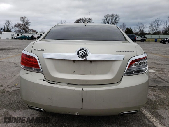 2013 Buick LaCrosse with VIN 1G4GA5E35DF331814, listed as a Copart auction lot 81316694 with 203,544 mi miles and Salvage title. Bid and sale history available at DreamBid. Image 6.
